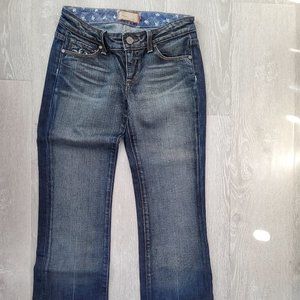 Paige Jeans size 25 Benedict Canyon low-cut boot-cut